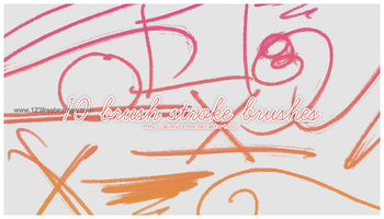Paint Brush Strokes