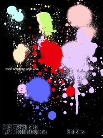 Paint Splat Sprays