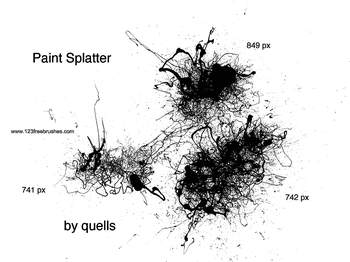 Paint Splatter 7