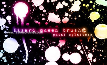 Paint Splatters Set