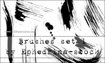 Paint Stroke Set 1