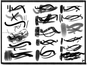 Paint Stroke Set
