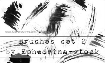 Paint Stroke Set 2