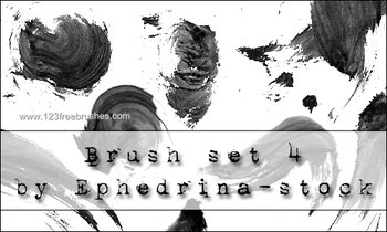 Paint Stroke Set 4