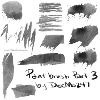 Paint Stroke Set 6