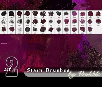 Paint Stroke Stain