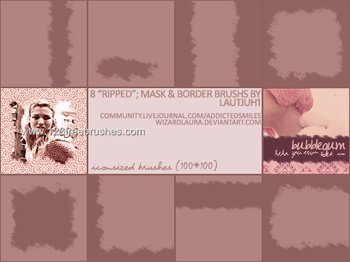 Ripped Mask and Border