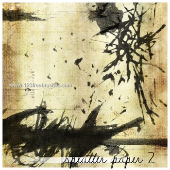 Splatter Paper