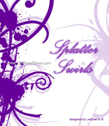 Splatter Swirls