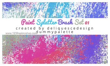 Spray Paint Splatter