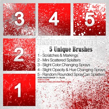 Spray Paint Splatter