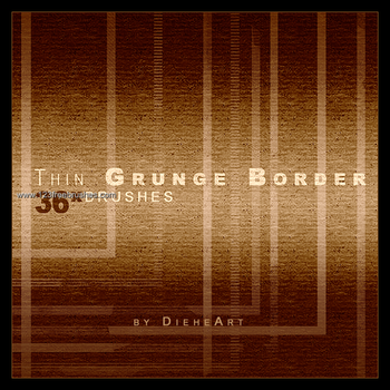 Thin Grunge Border