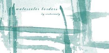 Watercolor Borders