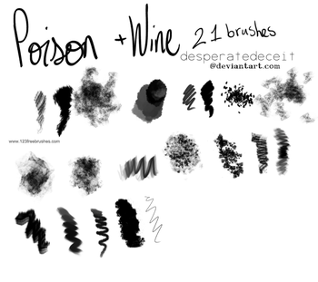 Wine Painting Texture