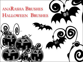 Halloween Photoshop Brushes Pack Photoshop