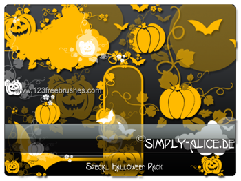Brushes De Halloween Para Photoshop