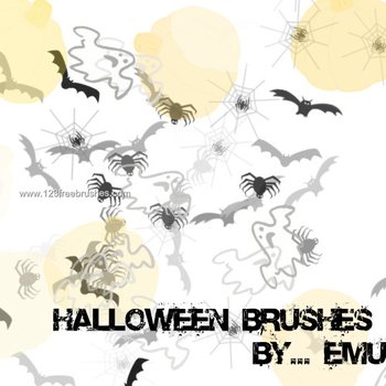 Cute Halloween Photoshop Brushes Photoshop