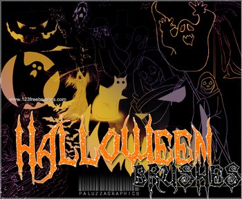 Free Halloween Brushes For Photoshop Cs5