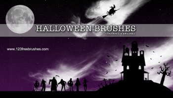Free Halloween Photoshop Cs3 Brushes Free