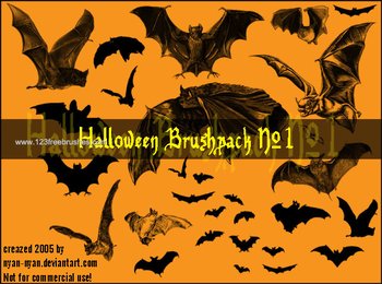 Halloween bats