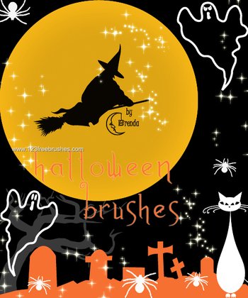 Halloween flying witch