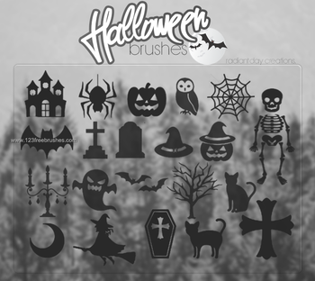 Halloween silhouettes