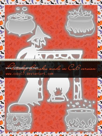 Halloween Witch Cauldron