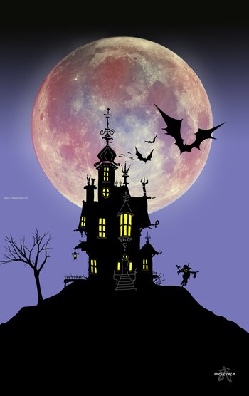 spooky house
