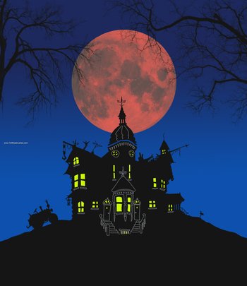 spooky house