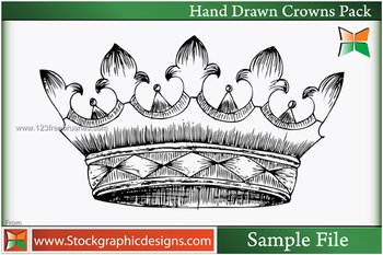 Hand Drawn Crowns