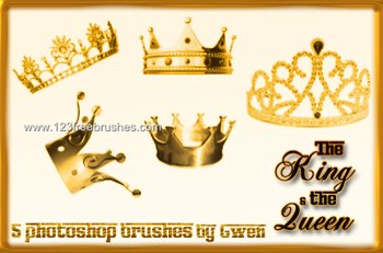 King and Queen Crowns