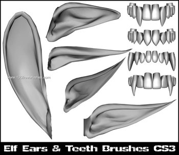 Elf Ear and Teeth