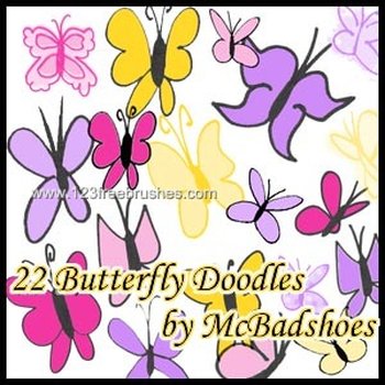 Butterfly Doodles