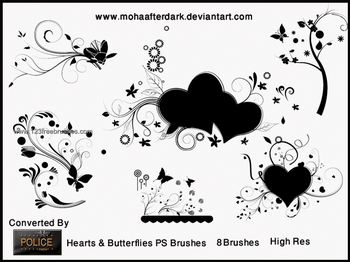 Hearts and Butterflies