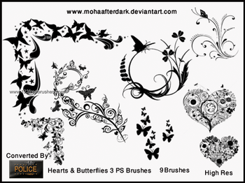Hearts and Butterflies
