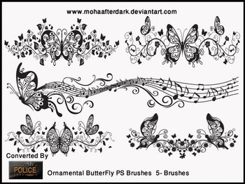 Ornamental Butterfly