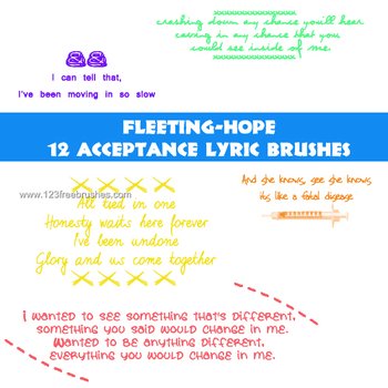 Acceptance Lyrics