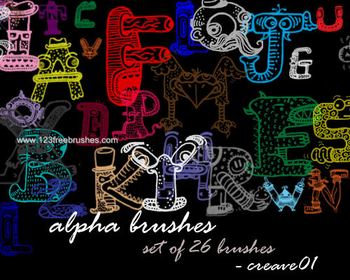 Alphabet A B C D