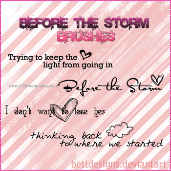 Before the Storm Lyrics