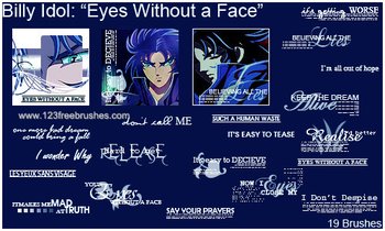 Billy Idol-Eyes Without A Face Lyrics