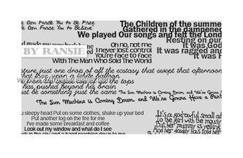 Bowie Lyrics