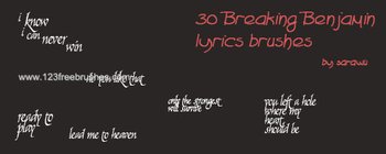 Breaking Benjamin Lyrical