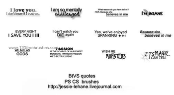 Btvs Quotes