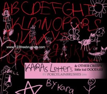 Creepy Little Kid Letters