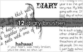 Diary Text