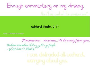 Edward Quotes
