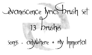 Evanescence Lyrics