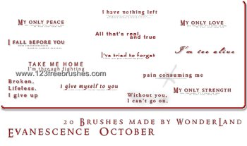 Evanescence October