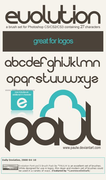 Evolution Font