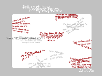 Fall Out Boy Lyrics
